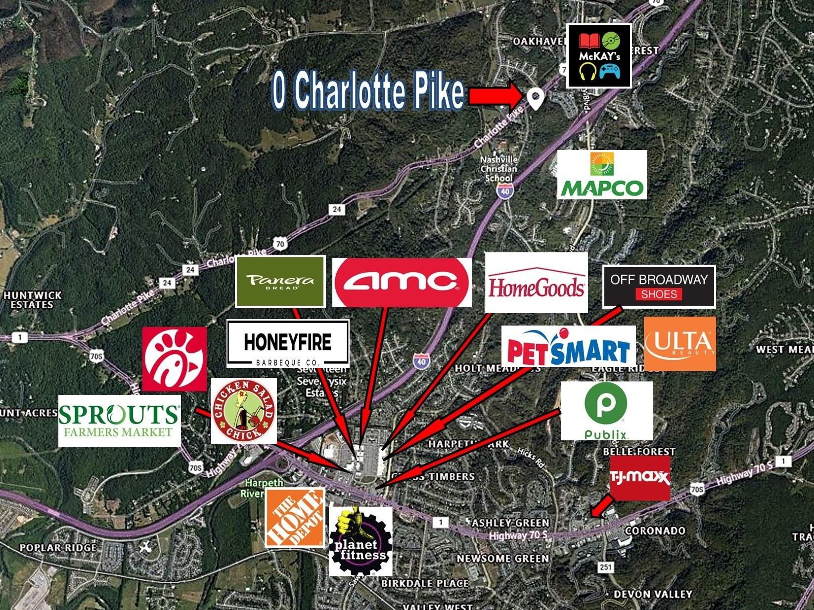 Charlotte Pike, Nashville, Lots & Land,  for sale, Rob Daniels, SilverPointe Properties